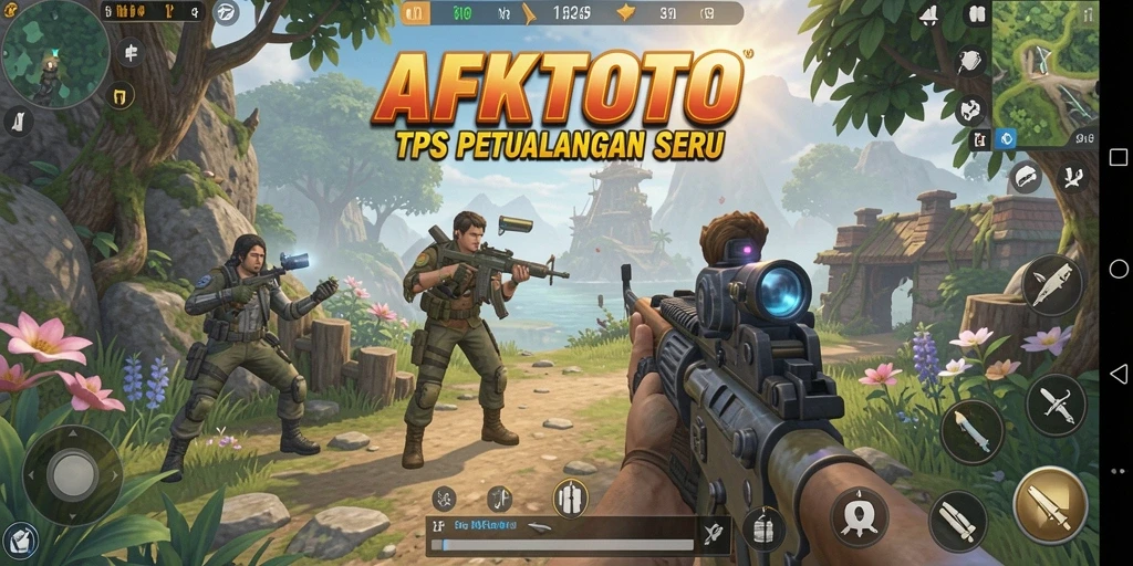 Tangkapan layar AFKTOTO menampilkan aksi menegangkan di lingkungan TPS.