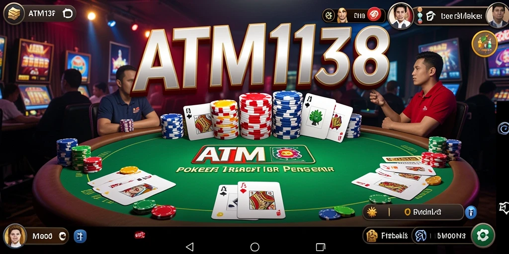 Tampilan menarik dari game Poker ATM138 dengan gameplay yang seru.