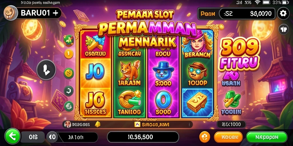 Tampilan menarik dari gameplay BARU01 yang memukau.