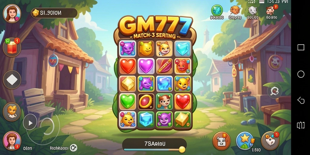 Tampilan menarik gameplay GM777 yang menyenangkan.
