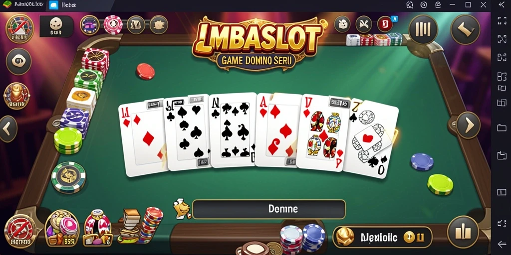 Tampilan gameplay seru LMBASLOT yang penuh tantangan.