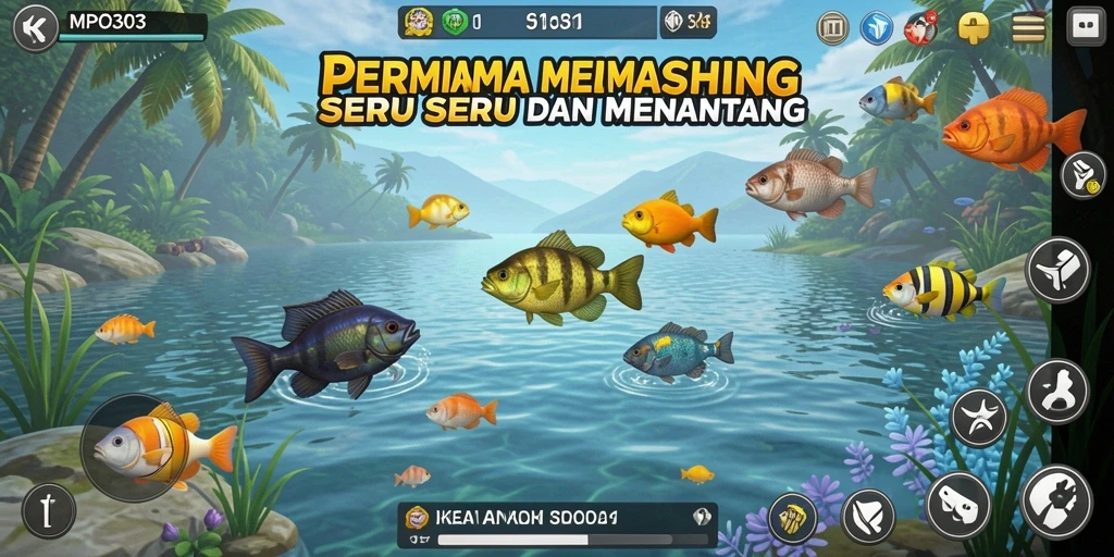 Tangkapan ikan yang megah dalam MPO303 dengan grafik memukau.