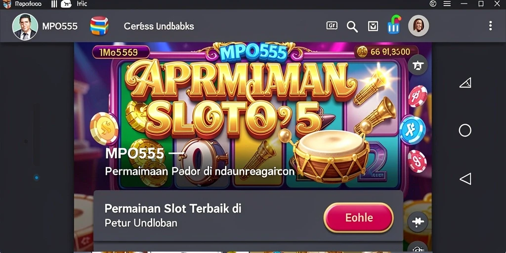 Tangkapan layar gameplay MPO555 dengan grafis memukau dan fitur menarik.