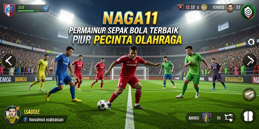 Tampilan layar gameplay penuh aksi dari NAGA11.