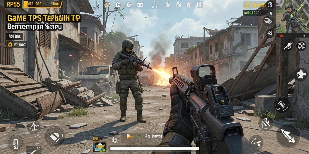 Gameplay seru dengan aksi tembak-menembak yang mendebarkan.