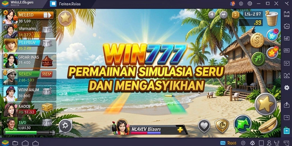 Tampilan gameplay dinamis dan menarik dalam WIN777.